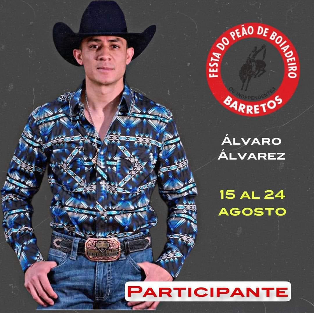 $!Álvaro Álvarez se ganó su pase al rodeo más grande de Latinoamérica con su participación en Río Verde, Brasil