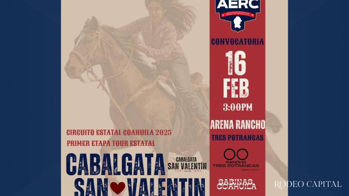 Invita AERC a participar en La Cabalgata de San Valentín