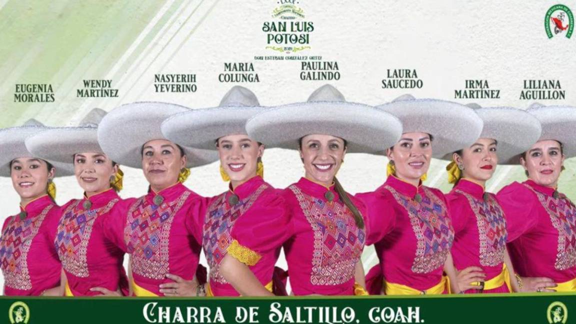 ¡Escaramuza Charra de Saltillo logra segundo lugar en semifinales del Congreso Nacional Charro!