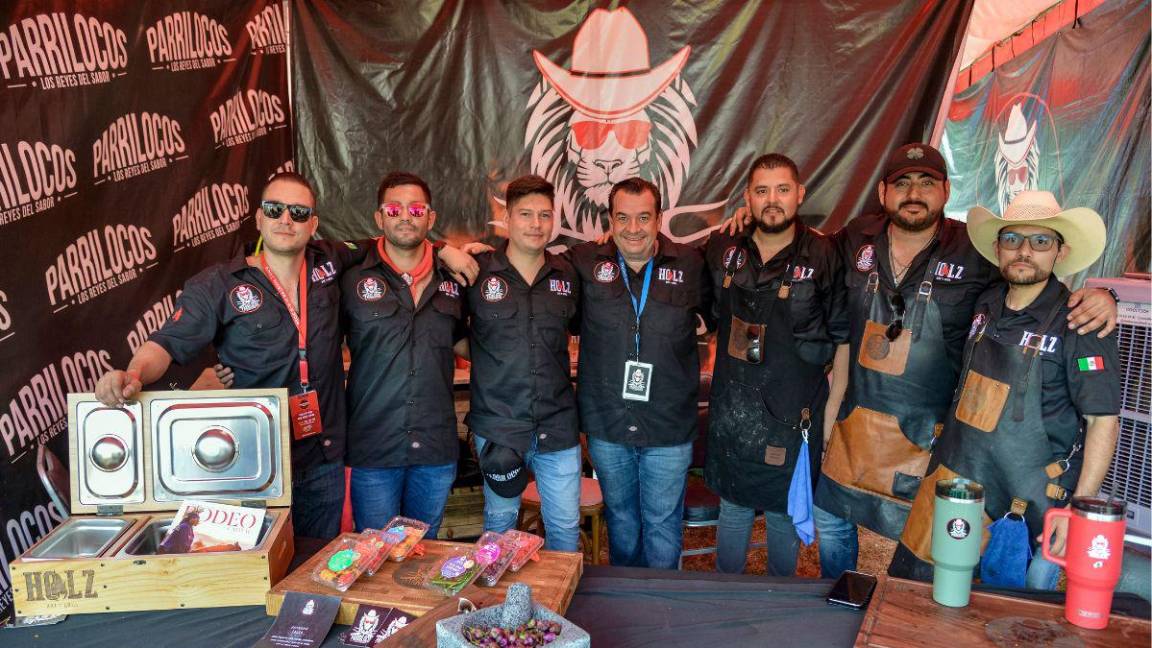 Los Parrilocos, parrilleros coahuilenses que participaron por tercera ocasión en el Grill Master HEB