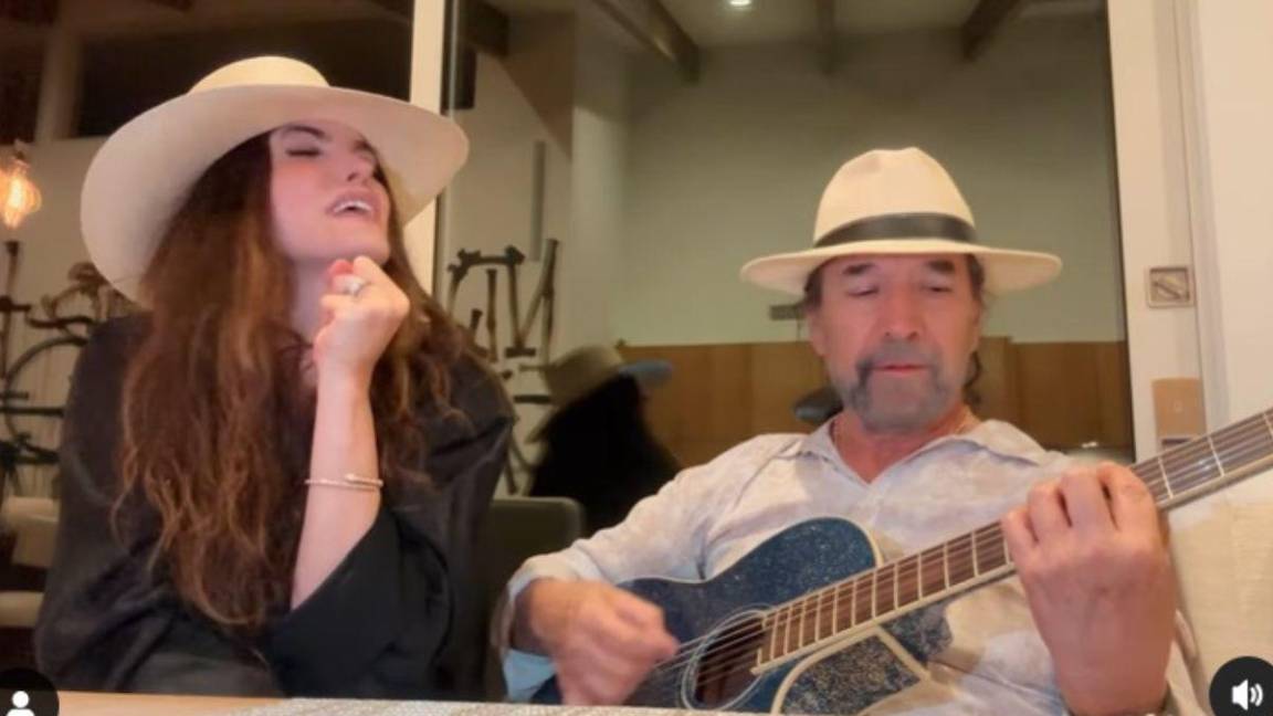 Ana Bárbara y Marco Antonio Solís comparten emotivo video cantando a capela ‘Cómo me haces falta’