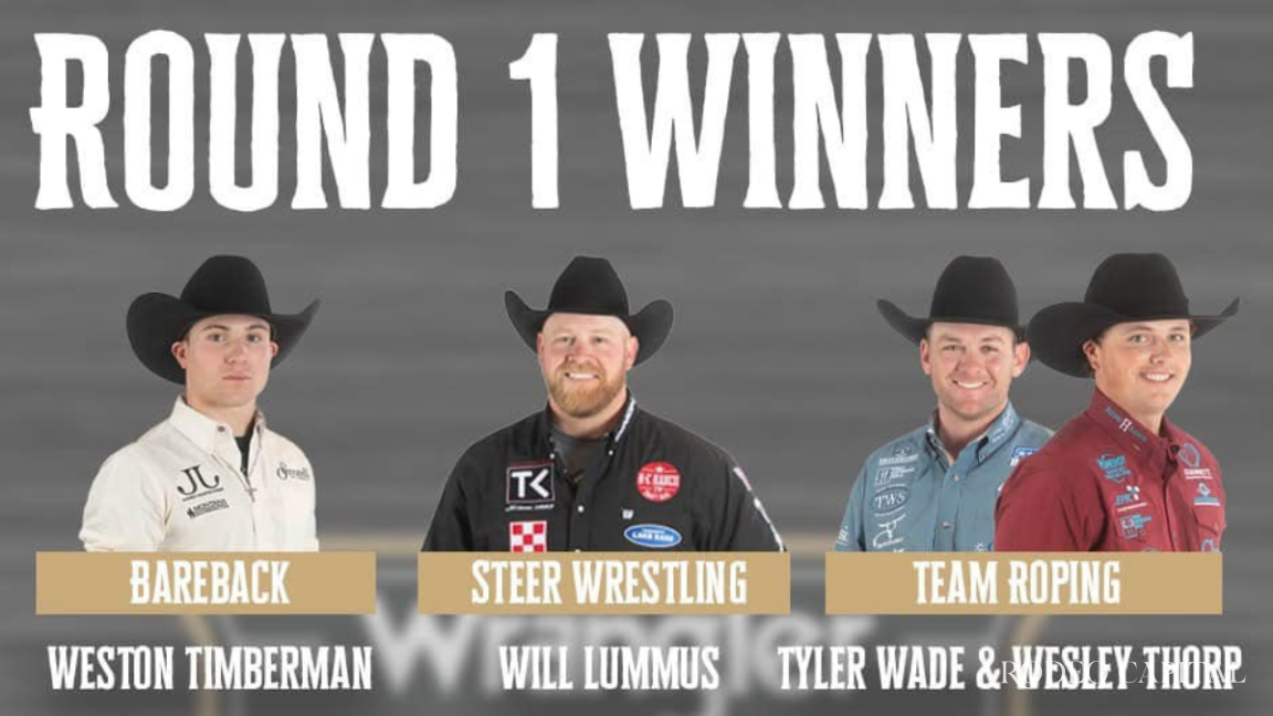 NFR Las Vegas: conoce a los siete ganadores del Round 1