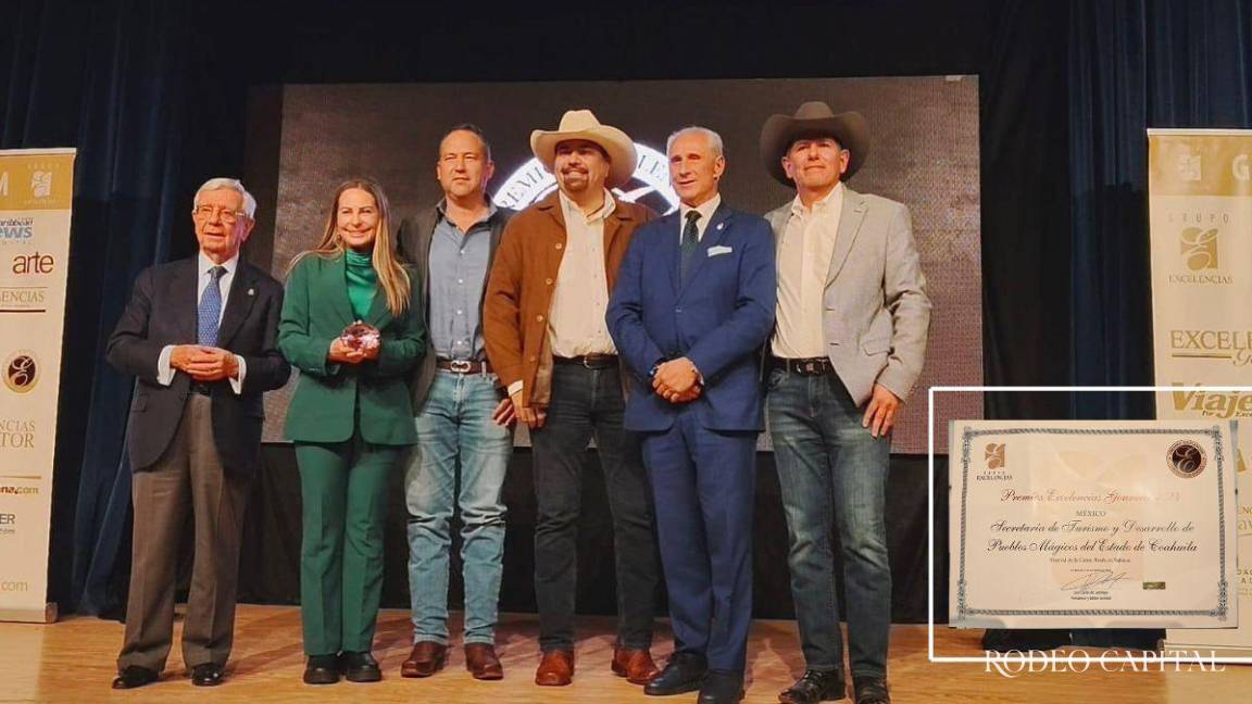 Gracias al Festival de la Carne Asada de Sabinas, Coahuila recibe el Premio Excelencias Gourmet en FITUR, España