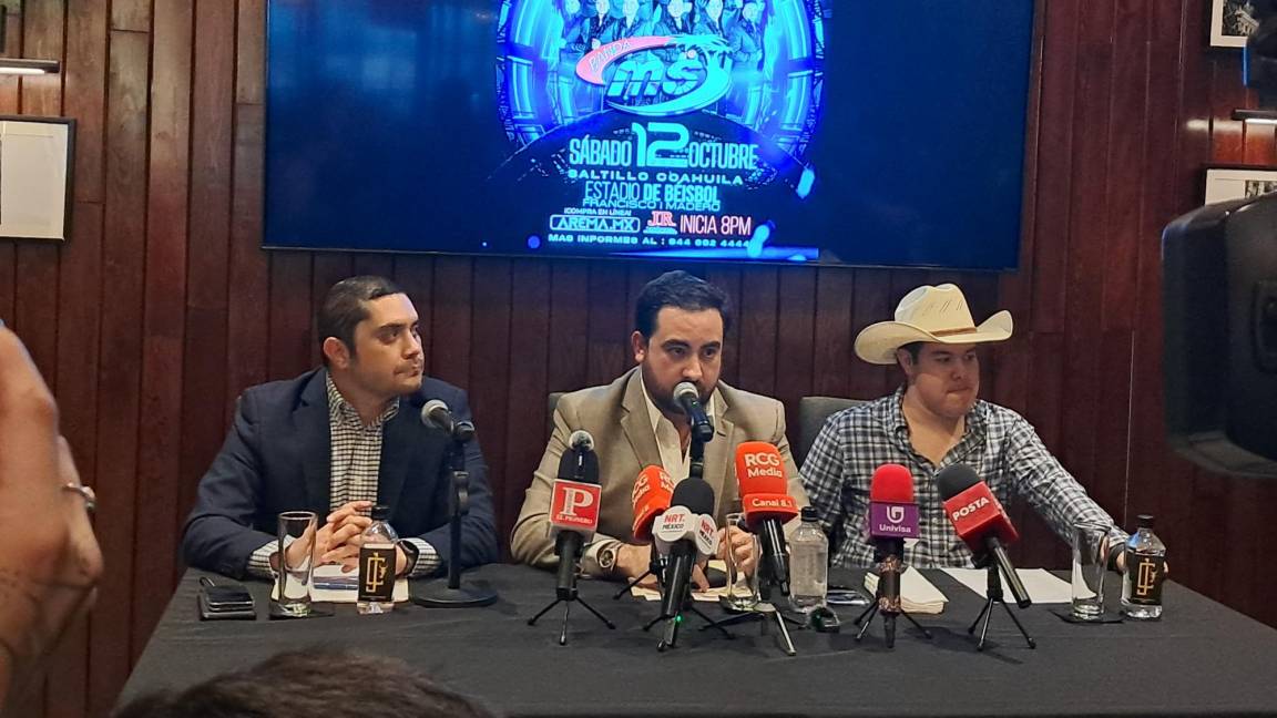 Siempre sí: ¡La Banda MS llegará a Saltillo, pero al Estadio Madero!