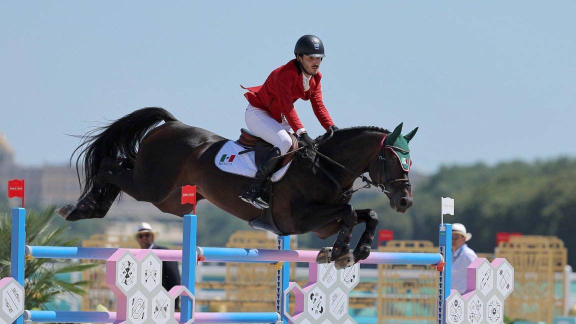 París 2024, ¡mexicano va por el oro!: Andrés Azcárraga se clasifica a la final de Salto Ecuestre Individual