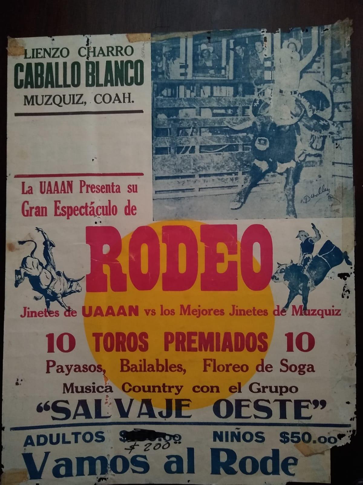 $!Manuel Jiménez Flores, una leyenda detrás de Rodeo Saltillo Expogan &amp; Fest