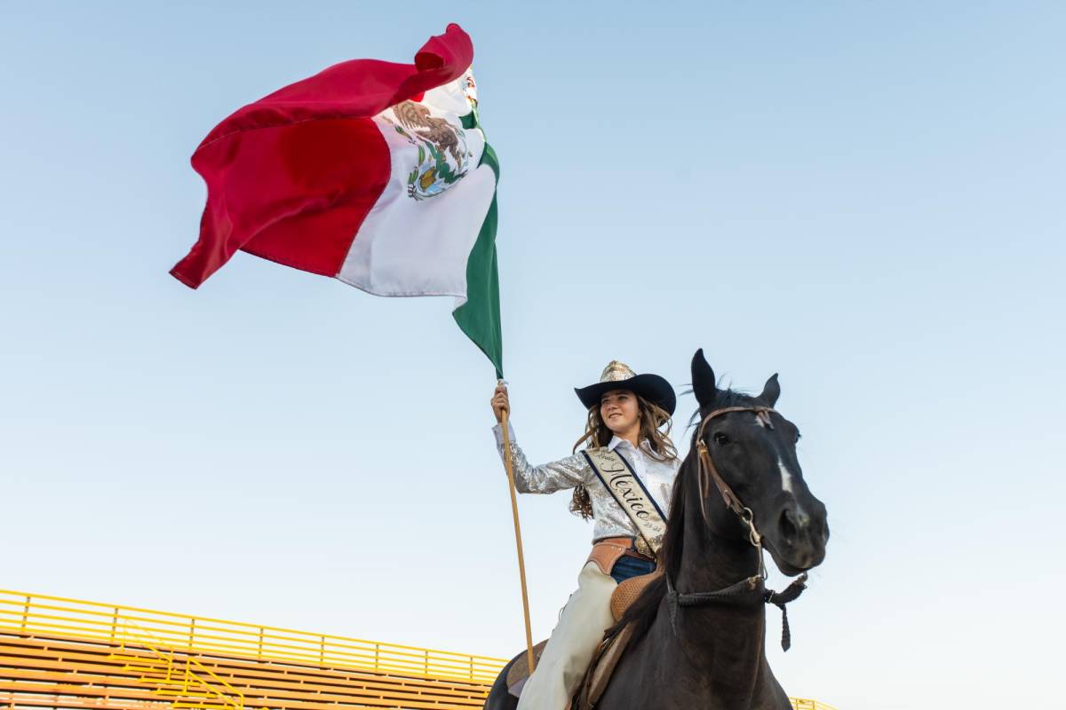 $!Durante este año Vivian Ruiz ha representado a México en diversos eventos de Rodeo.