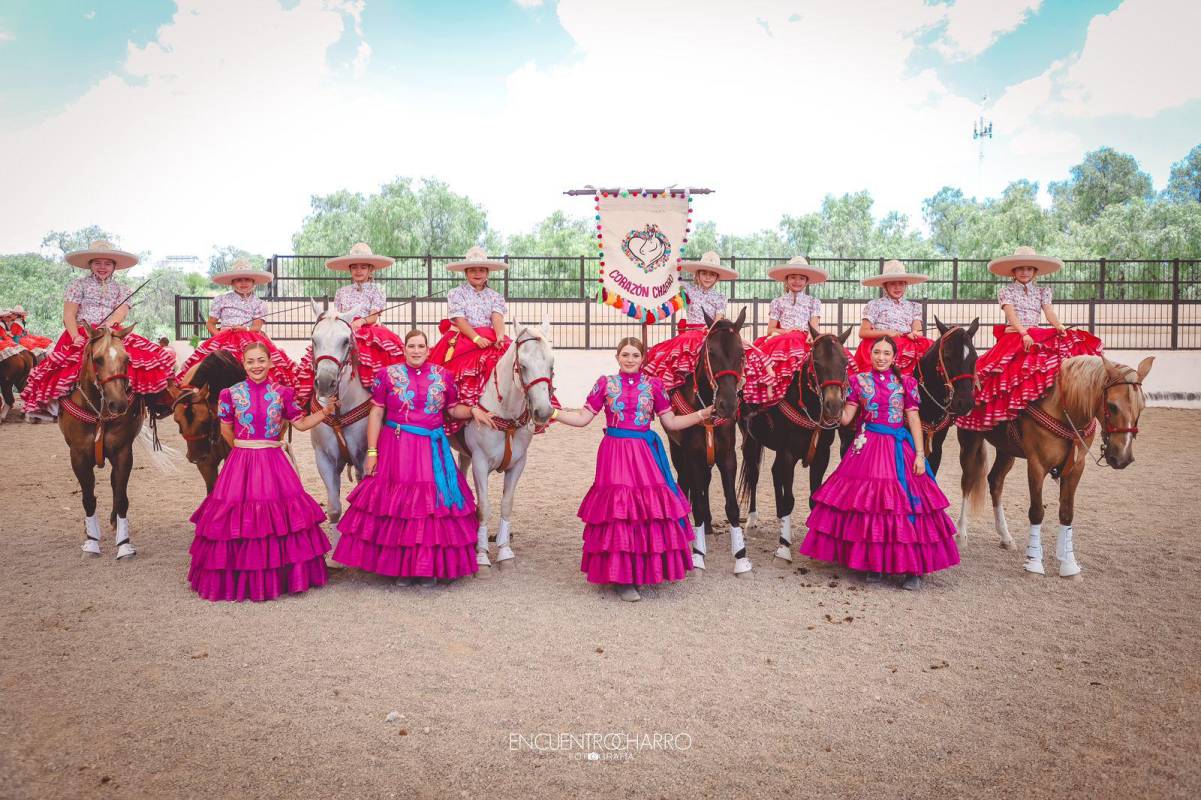 $!Corazón Charro entrenado por Isabela Contreras y Lucero Pérez.