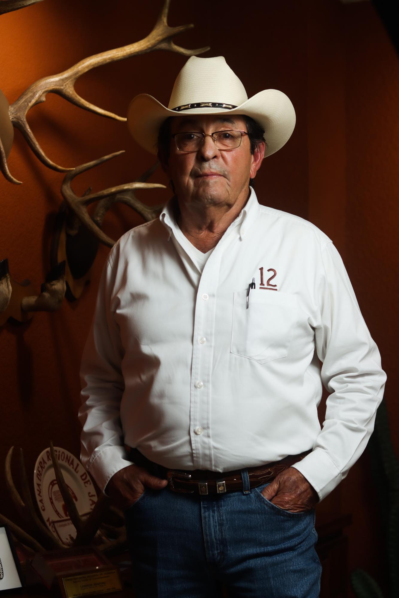 $!“Esa era mi bandera desde que salí de la escuela -de Veterinaria- producir Braford.” Don Raúl González