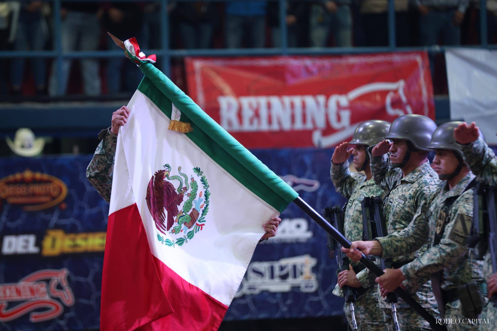 $!Escolta del 69 Batallón de Infantería de la Sexta Zona Militar del Ejército Mexicano.