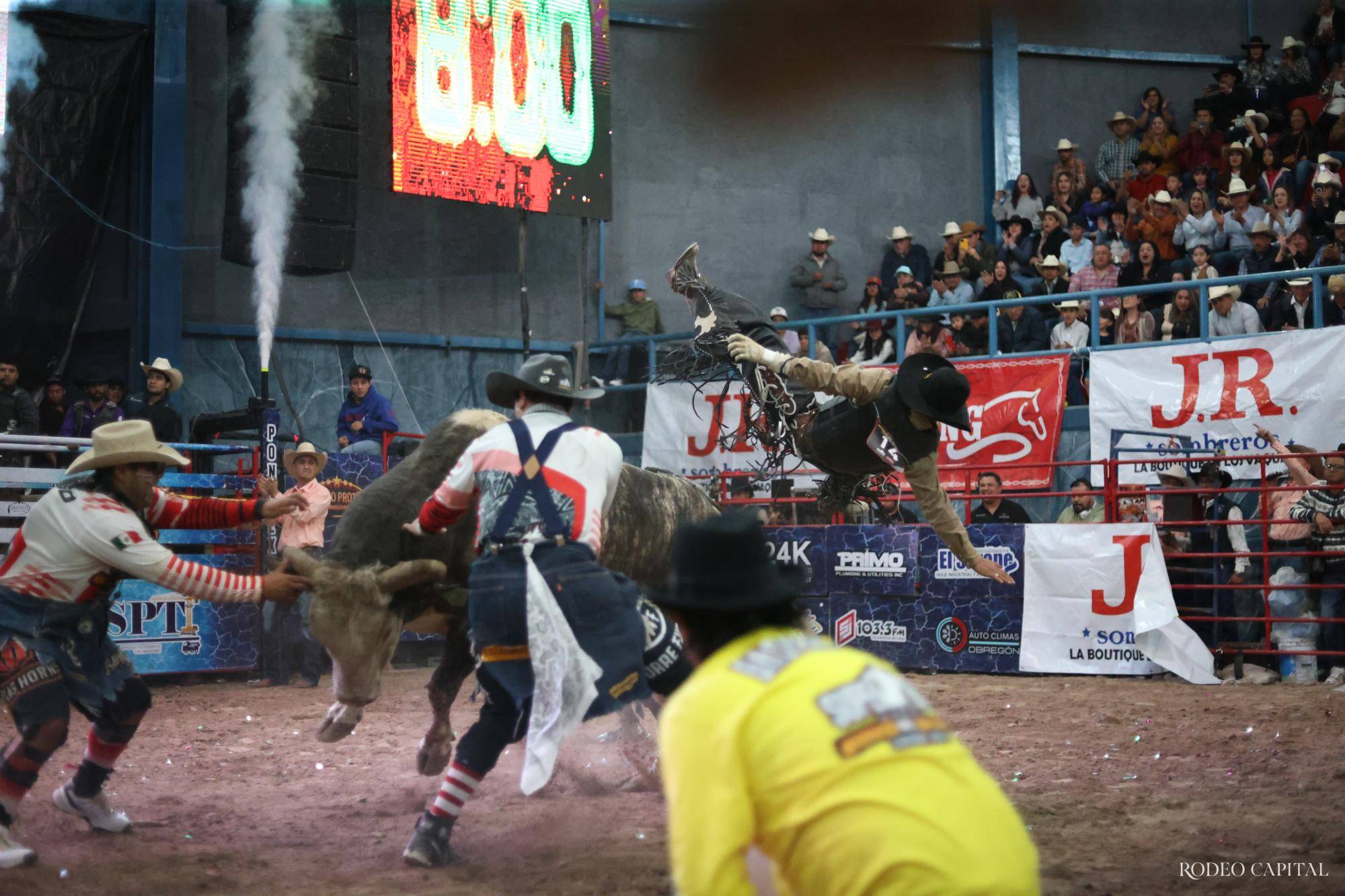 $!Rodeo del Desierto tiene campeón indiscutible: el regiomontano Edgar Salazar conquista a Catbird