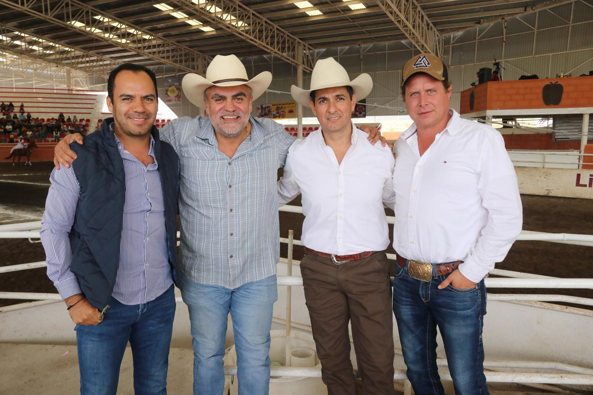 $!Rodrigo Morelos, Pablo Espinoza, Rafael de la Fuente y Felipe Rocha.