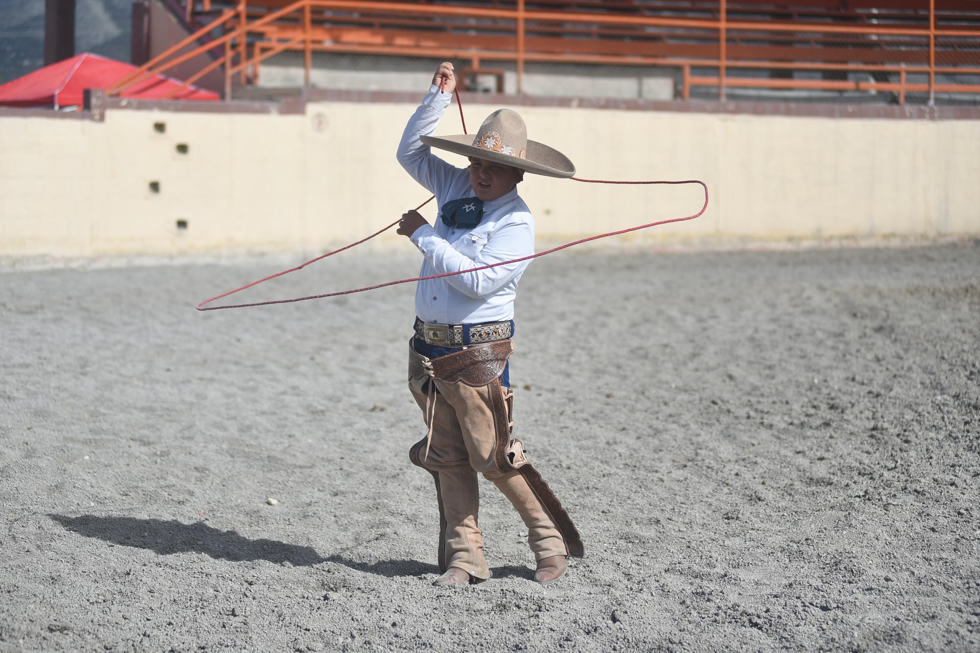 $!José Andrés se quedó con el segundo lugar en Cala de Caballo en el Nacionalito Charro de San Luis Potosí.