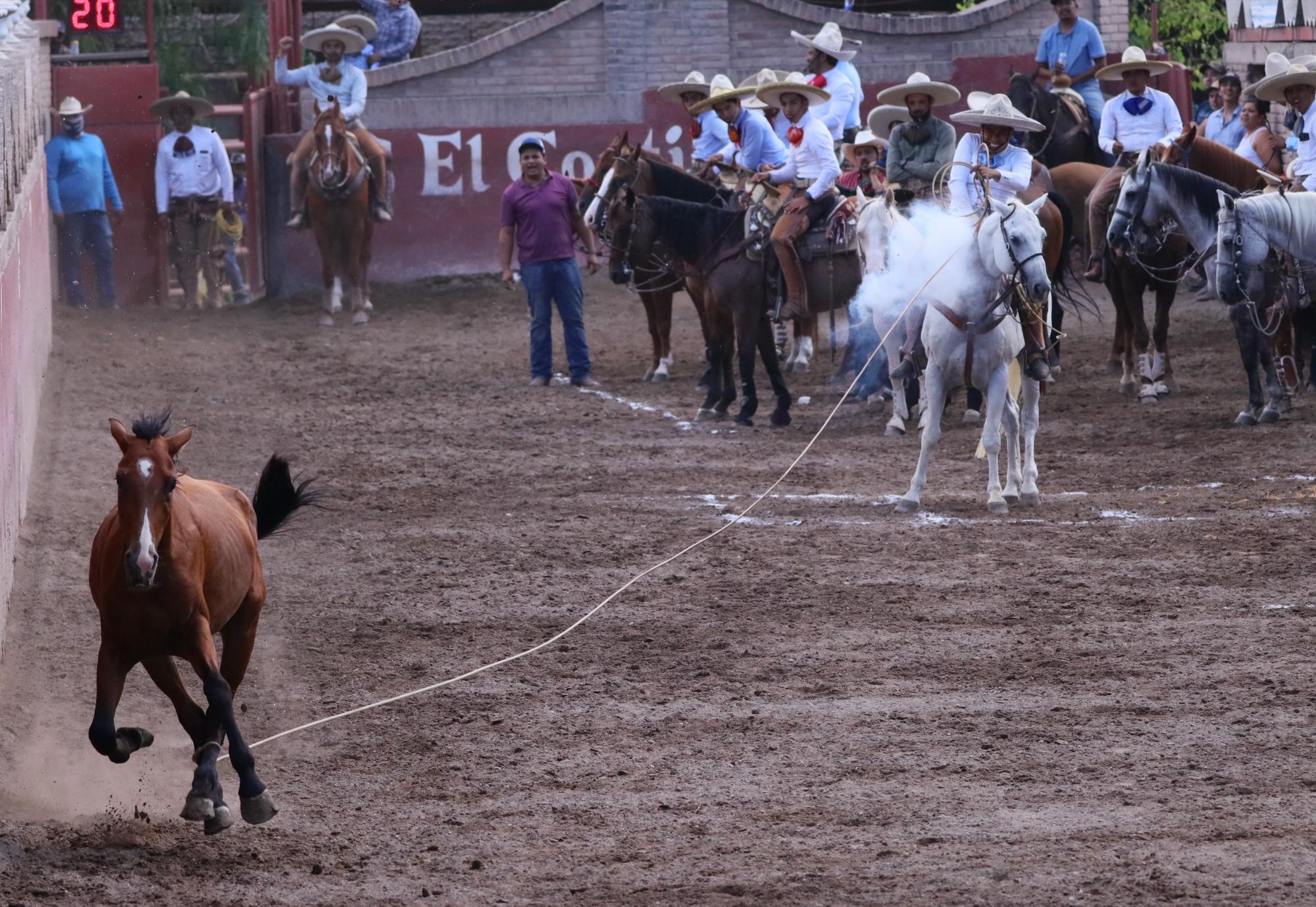 $!Los piales suelen ser una de las disciplinas más complicadas para los charros.