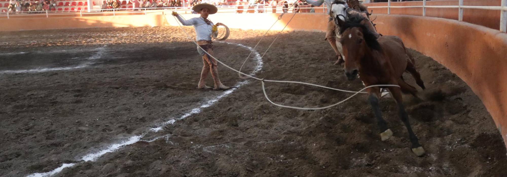 Huajuco Santa Elena, con nuevo récord, se queda con el 1er lugar del Campeonato Nacional Charro ‘San Isidro Labrador’