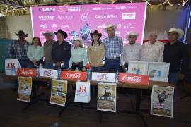 Rueda de prensa para anunciar actividades infantiles en el Festival de Rodeo Coahuila 2024