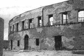 Restos de la Plaza de Toros Guadalupe, circa 1950.