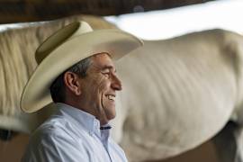 Don Manuel Jiménez Flores organizó diez Campeonatos Nacionales de Rodeo.