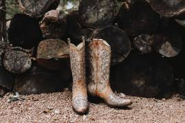 Las botas vaqueras son infalibles para un look western