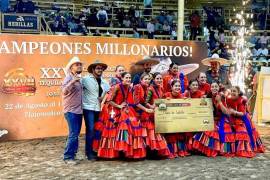 Las escaramuzas se hicieron acreedoras a un premio de $367,500.00 pesos al ganar el primer lugar de la contienda.