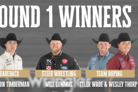 NFR Las Vegas: conoce a los siete ganadores del Round 1