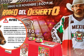 La Batalla Final del Rodeo del Desierto llegará a Saltillo el próximo 28 de diciembre.