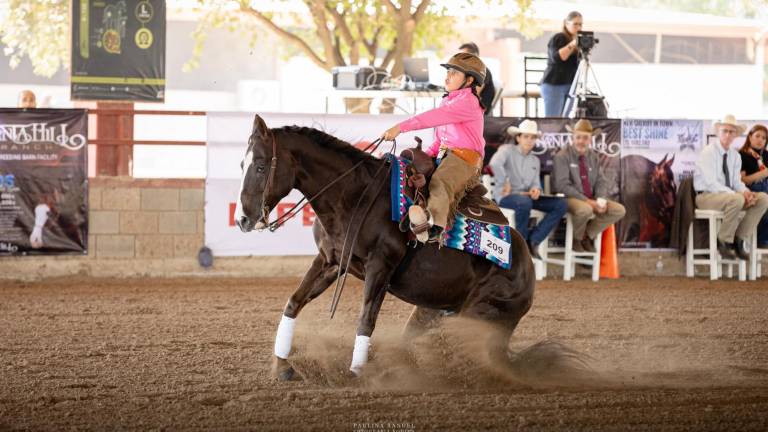 Loretta Ramírez participará en el Mundial de Reining en Oklahoma en las categorías 10 y menores y 13 y menores.